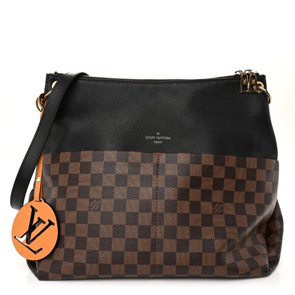 Louis Vuitton Damier Ebene Calfskin Maida in Black - Picture 1 of 9